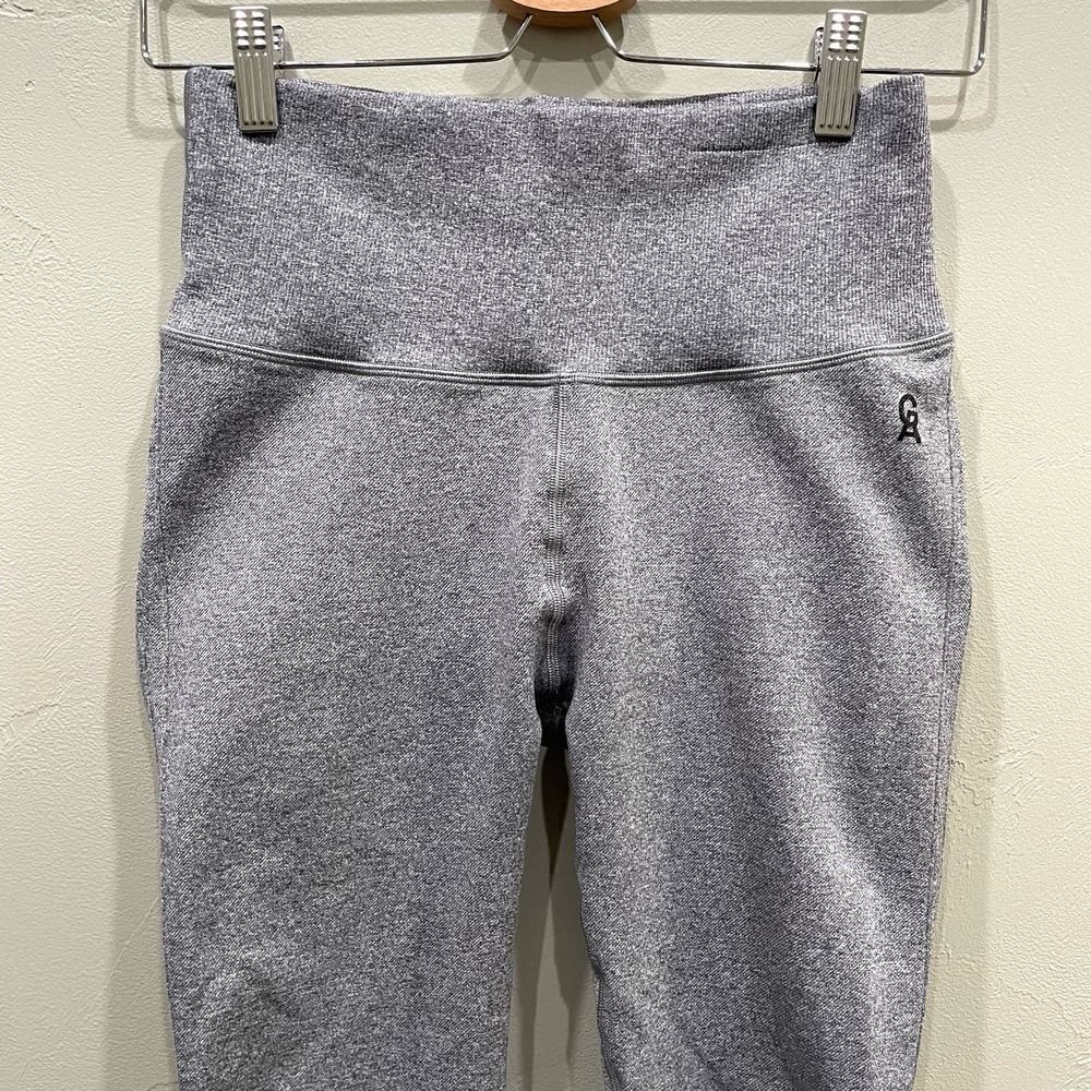 Good American Seamless Leggings in Heather Gray - Size: 2/3 - Picture 2 of 13